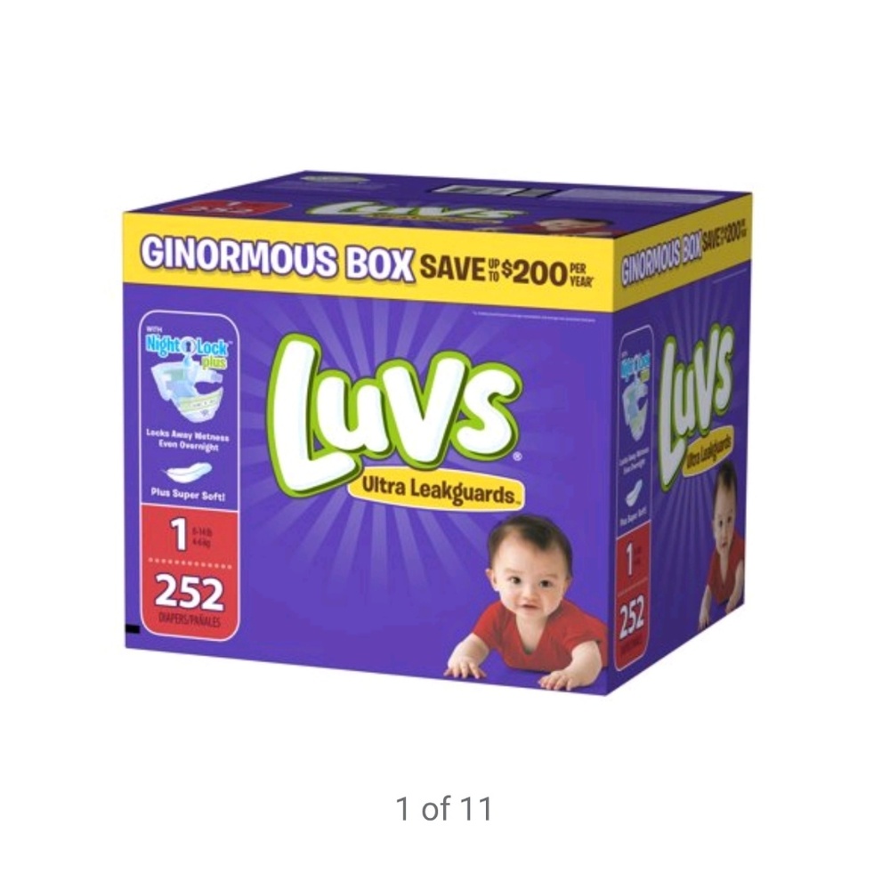 Luvs diapers